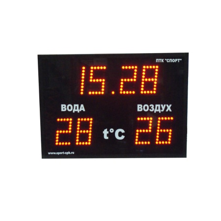 Купить Часы-термометр СТ1.13-2t для бассейна в Яровом 