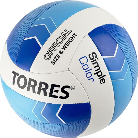 Купить Мяч волейбольный Torres Simple Color любительский р.5 в Яровом 